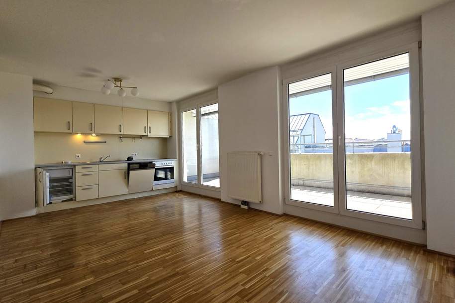 Maisonette-Wohnung mit großer Terrasse und 2 WCs - U1 Nähe!!, Wohnung-miete, 1.099,00,€, 1100 Wien 10., Favoriten