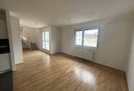 UNBEFRISTET - Helle 3-Zimmer Neubau Maisonette-Wohnung mit Wohnküche, Terrasse, Gartennutzung, Kellerabteil und Garagenplatz optional