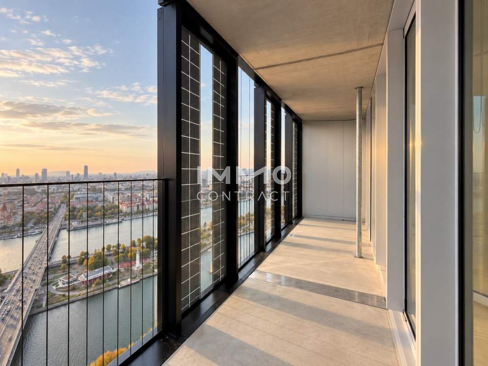 DC2 Tower: Exklusives Wohnen in der 49. Etage - Stephansdom & Prater View