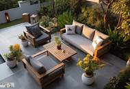 Kurz vor Fertigstellung: Großzügige 4,5-Zimmer-Gartenwohnung mit Terrasse, drei Balkonen und exklusivem Highlight – Pool im Gemeinschaftsgarten!