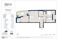 The Anthony: Exklusive 4-Zimmer-Wohnung mit 15 m² Terrasse, Loggia und Garten