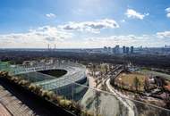 Hoch hinaus! Wohnen mit Fernblick über Wien | 3 Zimmer Erstbezug mit Balkon | Pool, Fitness &amp; Spa