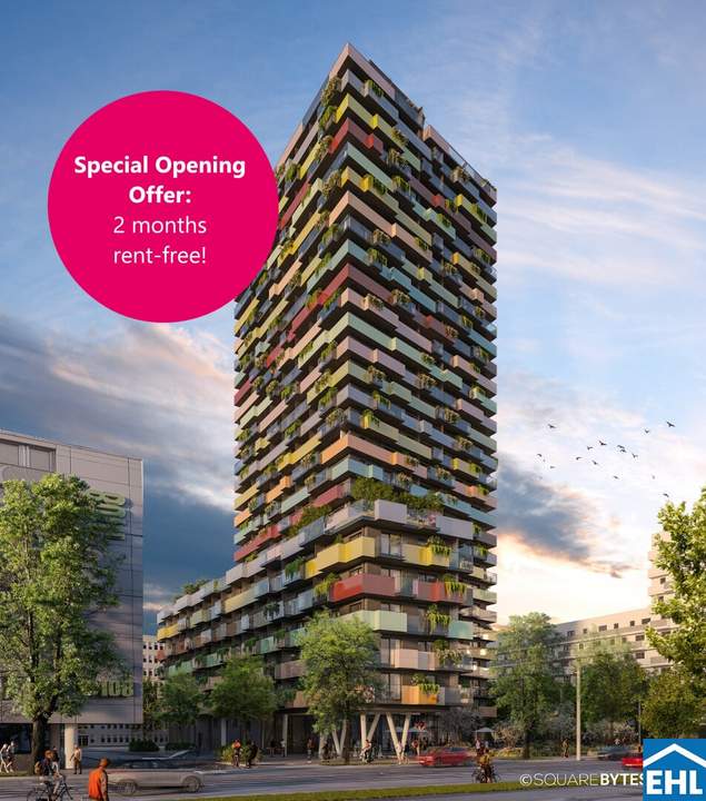 Vienna City Flair &amp; Nature Combined: Living at Nordwestbahnhof