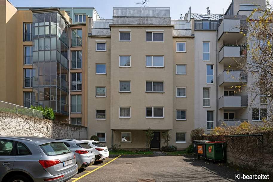 Ruhig gelegene 2-Zimmer-Wohnung mit Gestaltungspotenzial, Wohnung-kauf, 160.000,€, 1140 Wien 14., Penzing