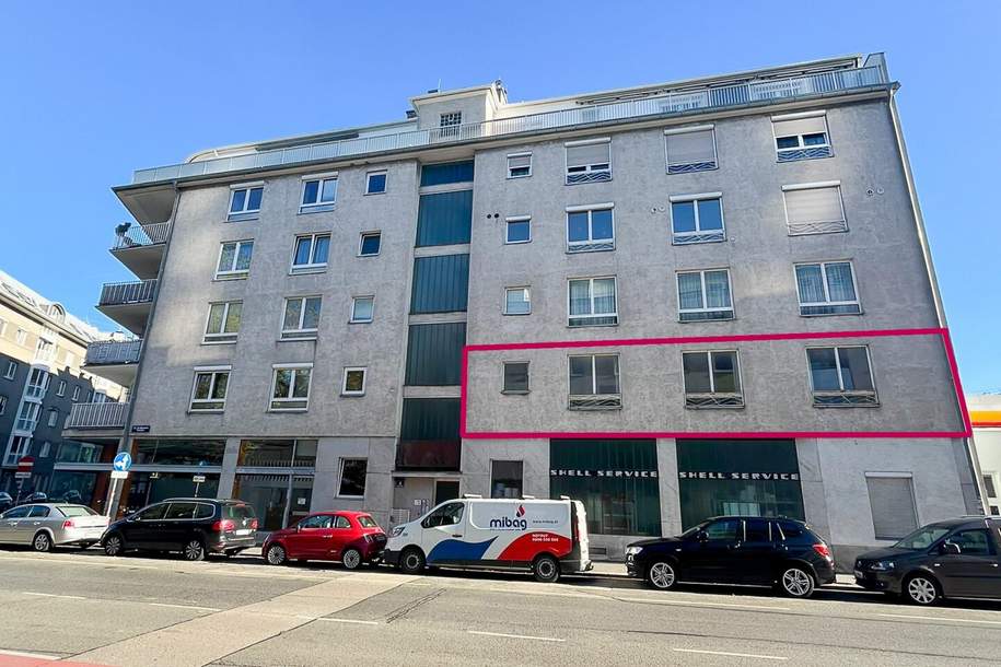 POTENZIAL auf 102m² nahe Floridsdorfer Spitz!, Wohnung-kauf, 349.000,€, 1210 Wien 21., Floridsdorf