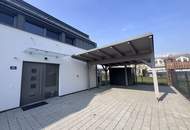 Erstbezug !! Traumhafte Doppelhaushälfte , Wohnkeller mit Garten und 2 Stellplätzen!