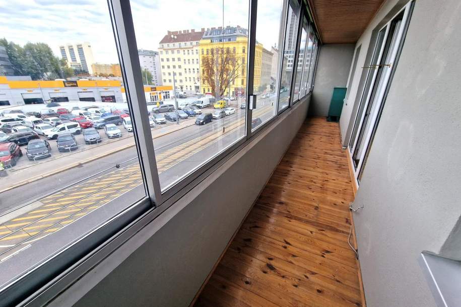 Sanierungsbedürftige 2-Zimmer Wohnung mit großer Loggia in U-6 Nähe!!, Wohnung-kauf, 225.000,€, 1200 Wien 20., Brigittenau