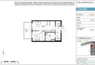 CITY SUITES GRAZ: 2 Zimmer-Wohnung in zentraler Innenhoflage Lage mit Balkon - Karlauerstraße 16 - Top B 60