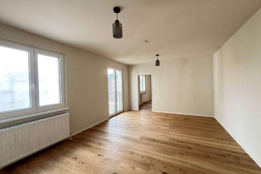 Wohnen am Rande des beliebten Freihausviertels - 2,5 -Zimmer-Wohnung mit Grünblick, Wohnung-kauf, 455.000,€, 1040 Wien 4., Wieden