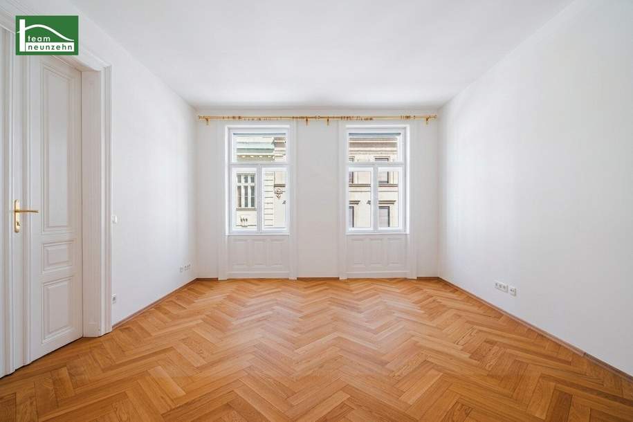 Stilvoll kernsanierte Altbauwohnung beim Servitenviertel mit Design-en-Suite-Badezimmer und Hof-Balkon-Option!, Wohnung-kauf, 829.000,€, 1090 Wien 9., Alsergrund