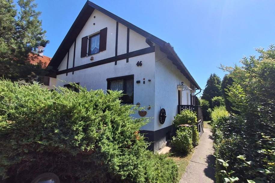 ''Doppelte Wohnfläche erzielen - Haus und Garten in Wien-Essling!", Haus-kauf, 540.000,€, 1220 Wien 22., Donaustadt