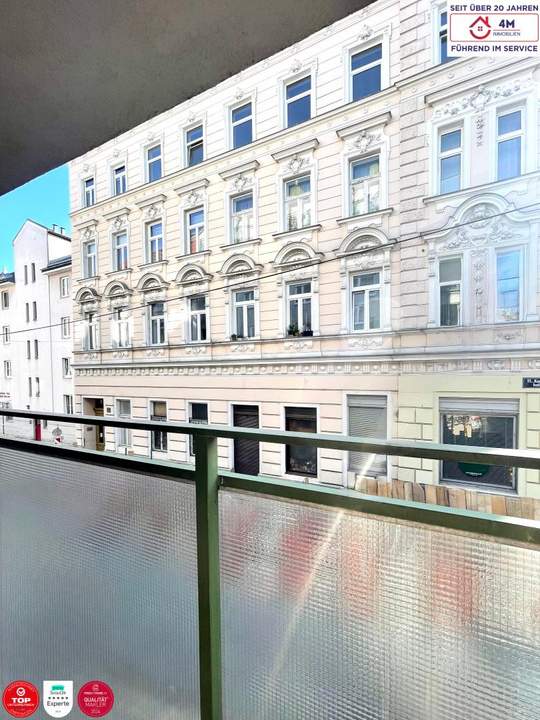 EFFIZIENTE 2-ZIMMER-WOHNUNG / LOGGIA / 15.BEZIRK / ca. 61m2