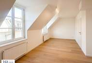 Wohnen über den Dächern: Traumhafte Dachgeschoß-Maisonette nahe dem Schlossquadrat