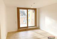 TOPLAGE: 5. Etage - Straßenseitige, moderne 2-Zimmerwohnung mit Loggia! (Mietbeginn 01.01.2027)