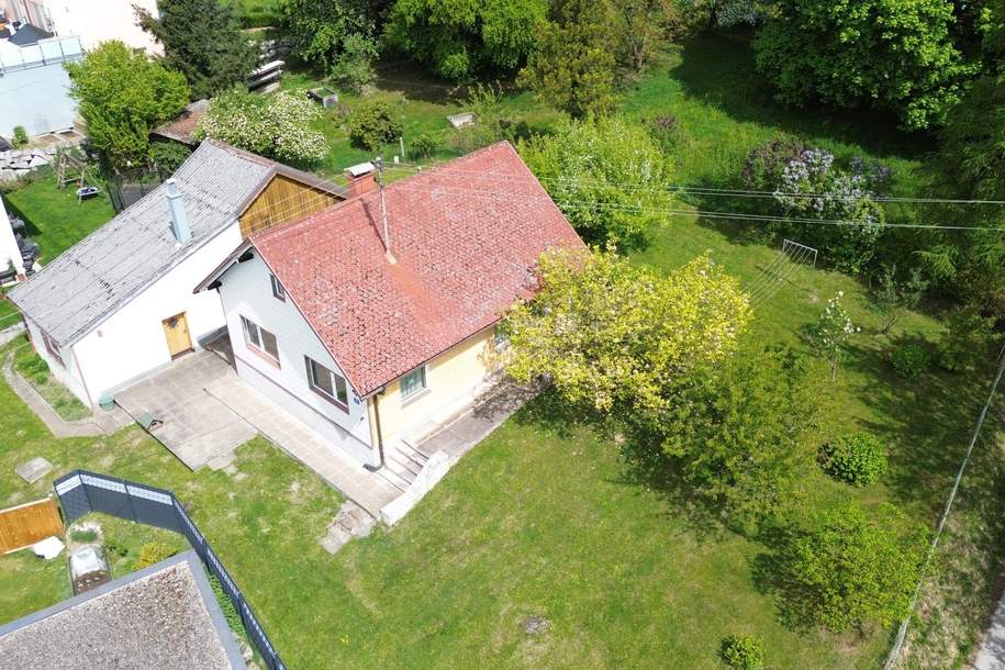 Älteres Haus mit Nebengebäude und Garage. Herrlicher Gebirgsblick SONDERPREIS, Haus-kauf, 389.000,€, 4060 Linz-Land