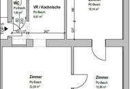 Erstbezug nach Sanierung: Hochwertig ausgestattete 3-Zimmer-Wohnung mit großem Garten und Pergola nahe Gersthof