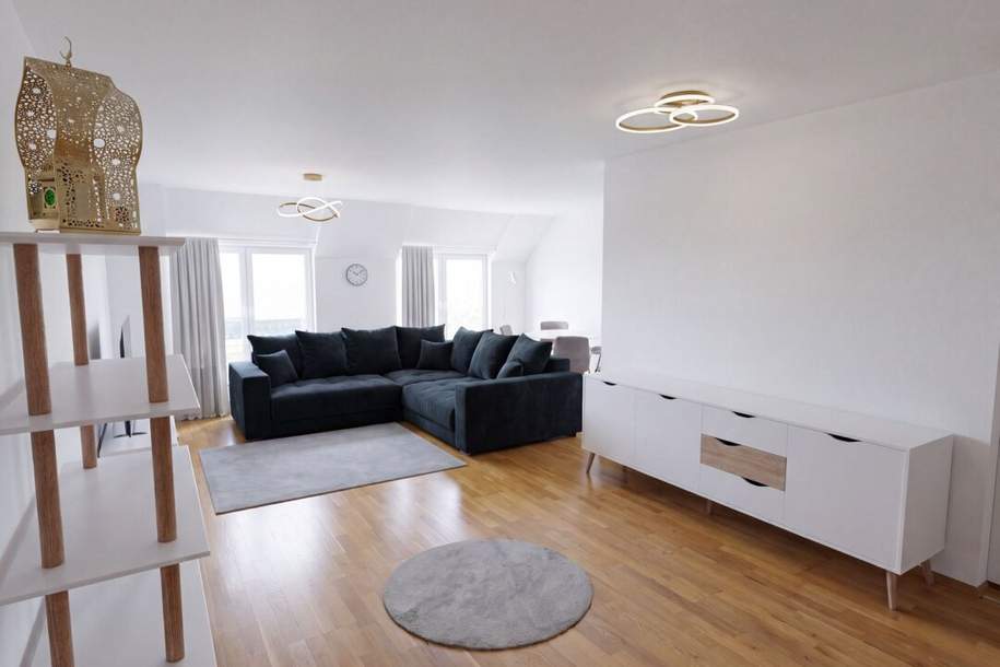 Helle 3-Zimmer-Wohnung mit Klimaanlage + Fernwärme, Wohnung-miete, 1.729,78,€, 1020 Wien 2., Leopoldstadt