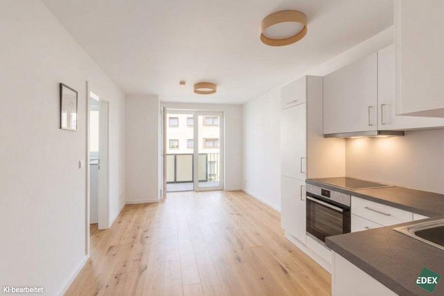 Ab 1. Dezember: Traumhafte 2-Zimmer-Wohnung mit großem Balkon direkt an der U3!, Wohnung-miete, 879,00,€, 1140 Wien 14., Penzing