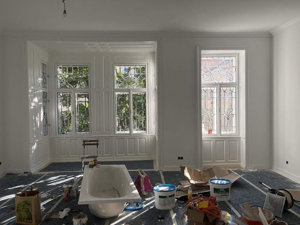U3 Hütteldorfer Straße - Erstbezug nach Generalsanierung, zentraler 5 Zimmer Altbau