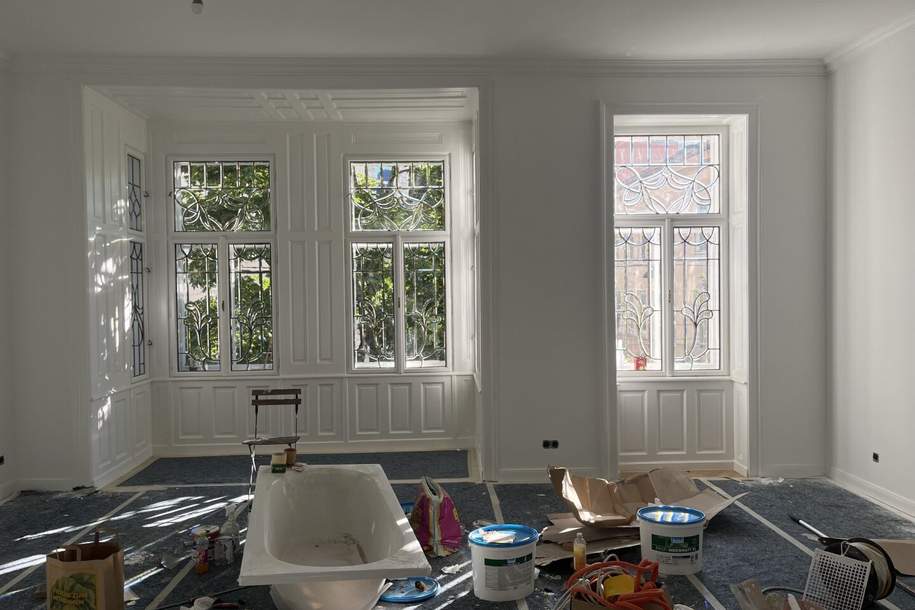U3 Hütteldorfer Straße - Erstbezug nach Generalsanierung, zentraler 5 Zimmer Altbau, Wohnung-miete, 2.900,00,€, 1140 Wien 14., Penzing