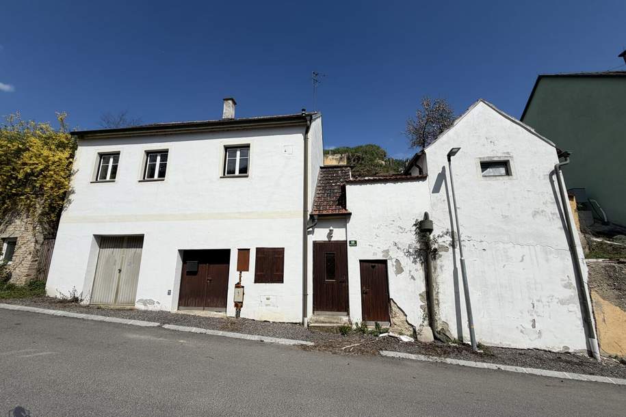 Charmantes Presshaus mit historischem Weinkeller &amp; Entwicklungspotenzial – seltene Gelegenheit!, Haus-kauf, 109.000,€, 3550 Krems(Land)