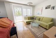 Zentrale, ruhige 3‑Zimmer-Wohnung mit Loggia und Blick ins Grüne