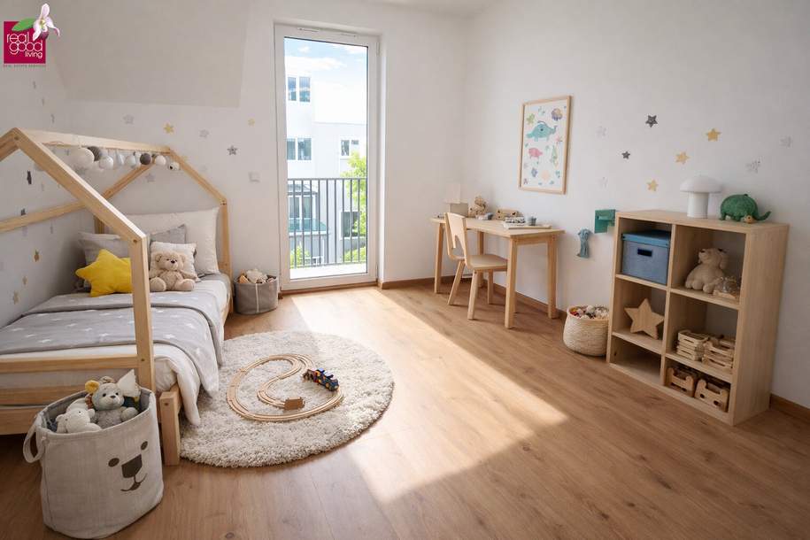 Freundliche 3-Zimmer-Wohnung mit Balkon im Neubau – ruhiges Wohnhaus mit 7 Einheiten, Wohnung-kauf, 381.000,€, 1110 Wien 11., Simmering