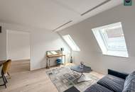 Erstbezug: Dachgeschoss - Apartment (klimatisiert) inkl. Einbauküche und hochwertiger Ausstattung im Trendbezirk Ottakring!