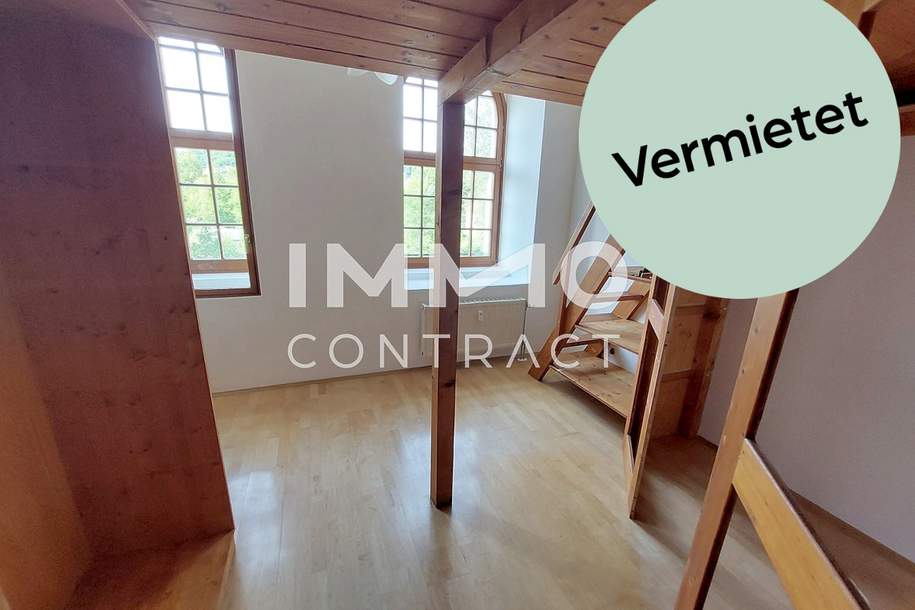 Gemütliche 64m² Wohnung mit Galerie im Wehrgraben / Steyr, Wohnung-miete, 683,08,€, 4400 Steyr(Stadt)