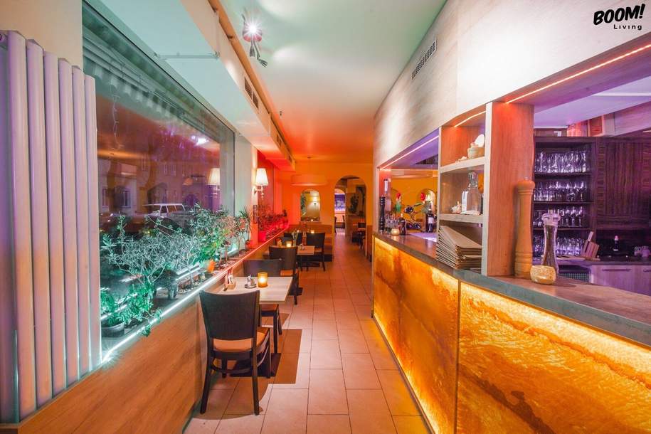Gastronomie-Objekt zur Miete im Herzen von Floridsdorf Etablierte italienische Küche mit großzügigem Schanigarten, Gewerbeobjekt-miete, 4.987,43,€, 1210 Wien 21., Floridsdorf