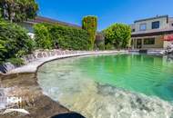 2100 Korneuburg Exklusive Villa - zwei getrennte Wohneinheiten - mit großem Schwimmteich unweit Bahnhof