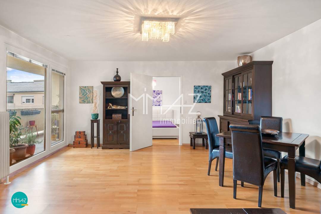 Behagliche Wohnqualität in Simmering! Entzückende 2-Zimmer Wohnung mit hofseitiger Loggia • Cleverer Schnitt • Einzugsbereit!