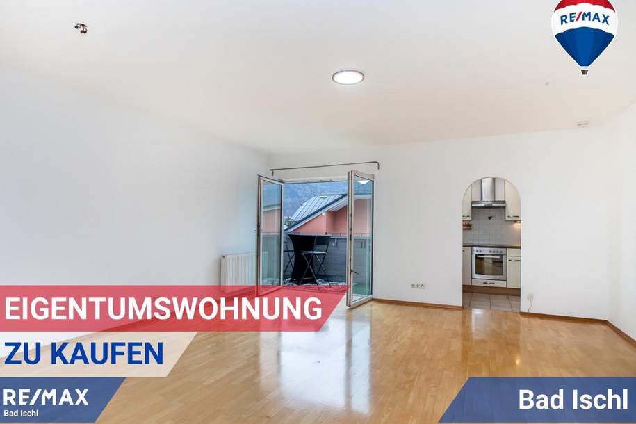 Große Dachgeschosswohnung mit Terrasse u. überdachtem PKW-Stellplatz im Zentrum – großzügig Wohnen über den Dächern, Wohnung-kauf, 270.000,€, 4820 Gmunden