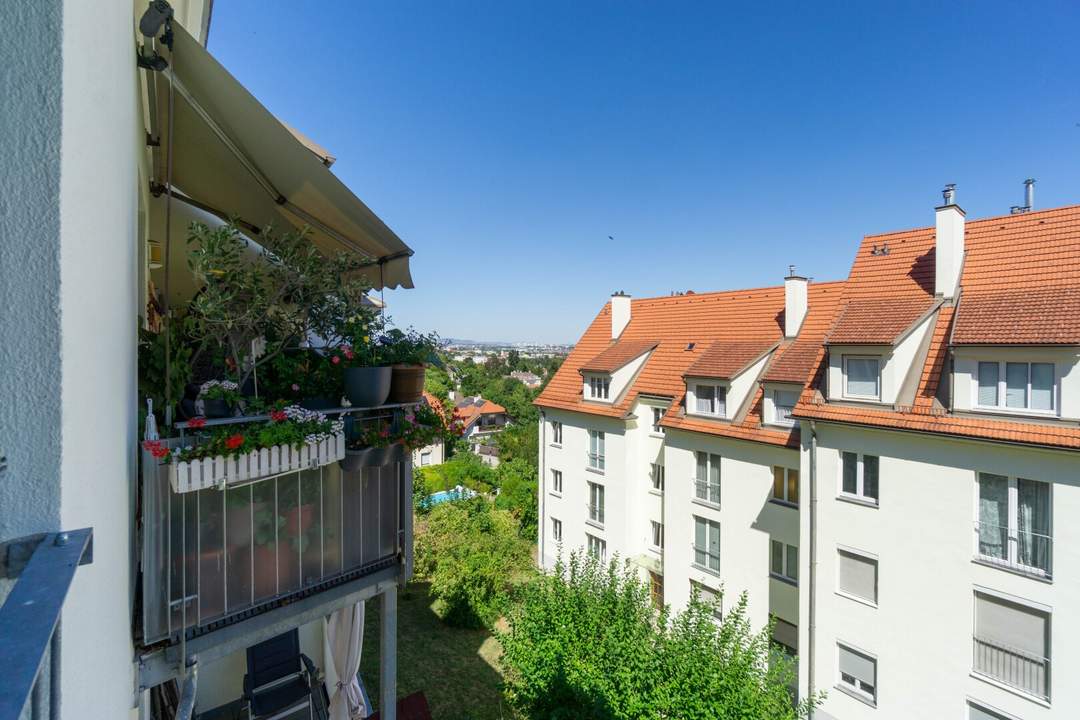 Gut geschnittene Wohnung in Grünruhelage in Mödling