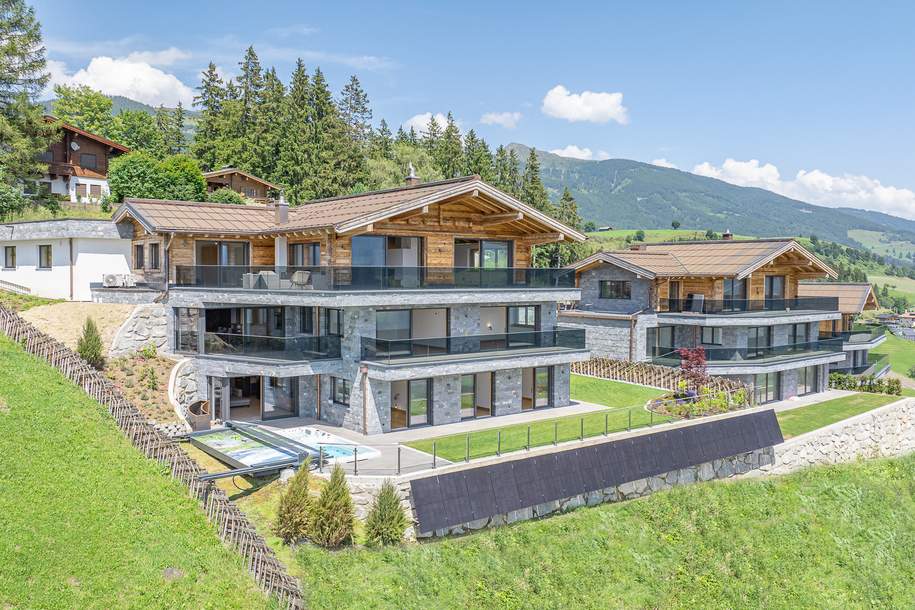 Luxusvilla mit Freizeitwohnsitz in unverbaubarer Panoramalage, Haus-kauf, 6370 Kitzbühel