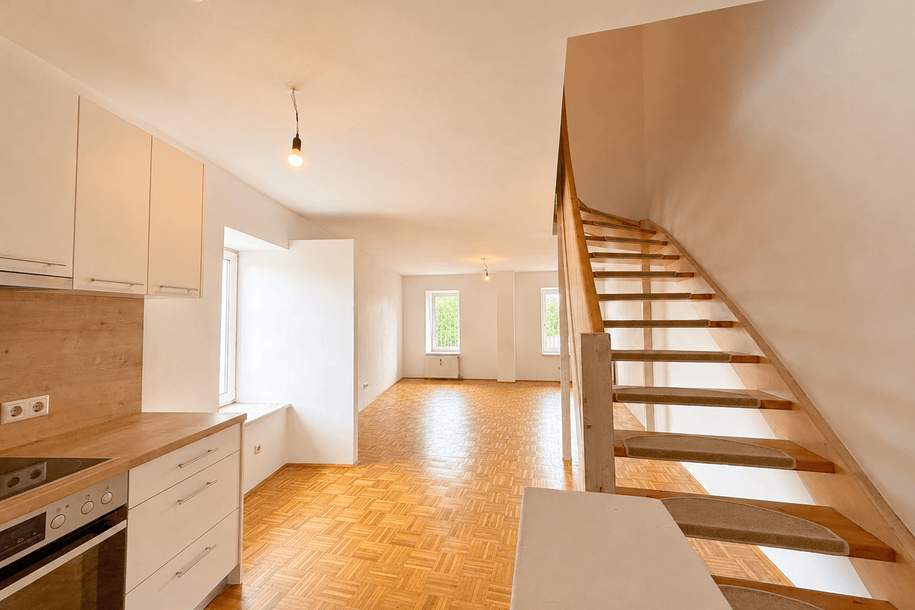 Neuer Eigentümer schafft neues Wohngefühl: Großzügige 3-Zimmer-Maisonette mit ca. 80 m² auf zwei Ebenen, Wohnung-miete, 674,20,€, 8480 Südoststeiermark