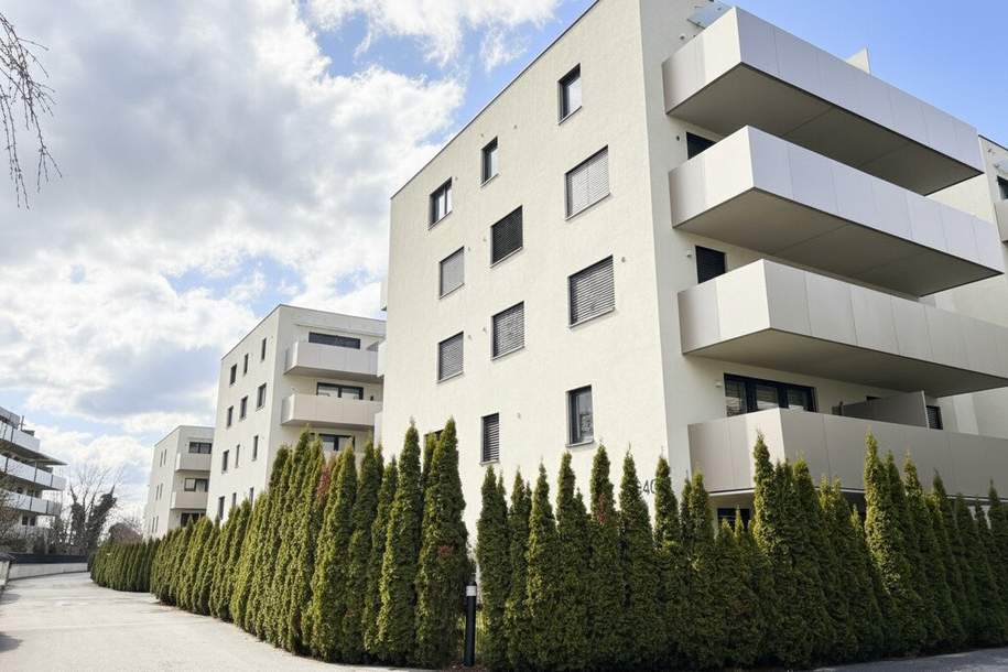 Helle 1-Zimmer-Wohnung mit großem Balkon in attraktiver Wohnlage - AB SOFORT verfügbar, Wohnung-miete, 600,00,€, 8051 Graz(Stadt)