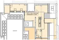 Exklusive Dachwohnung mit Stadtblick im Altbaupalais