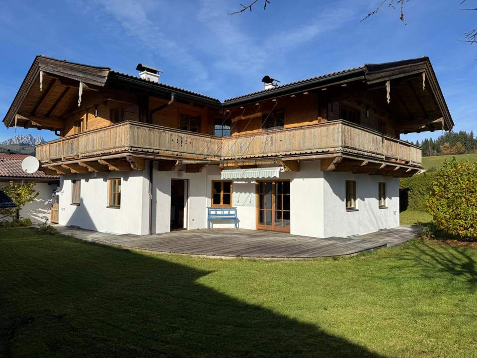 Alpiner Wohnraum im Herzen des Kitzbüheler Raums.