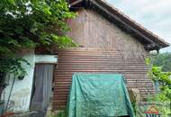Günstiger Schrebergarten mit renovierungsbedürftigem Holzhaus in Golling zu verkaufen!