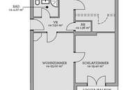 Gepflegte 3 Zimmerwohnung, 92 m², Sofortbezug
