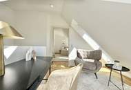 Blickfang pur! 2,5-Zimmer-Maisonette mit Galerie &amp; Fernsicht auf Schloss Wilhelminenberg