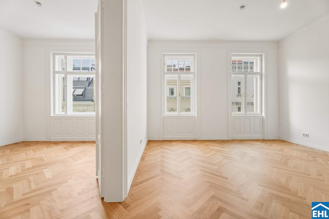 Altbaucharme trifft modernen Dachausbau – Wohnen im Herzen des 3. Bezirks