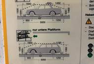KFZ-Stellplatz in der Daringergasse – Stapelparker mit maximale Höhe: 1,50m
