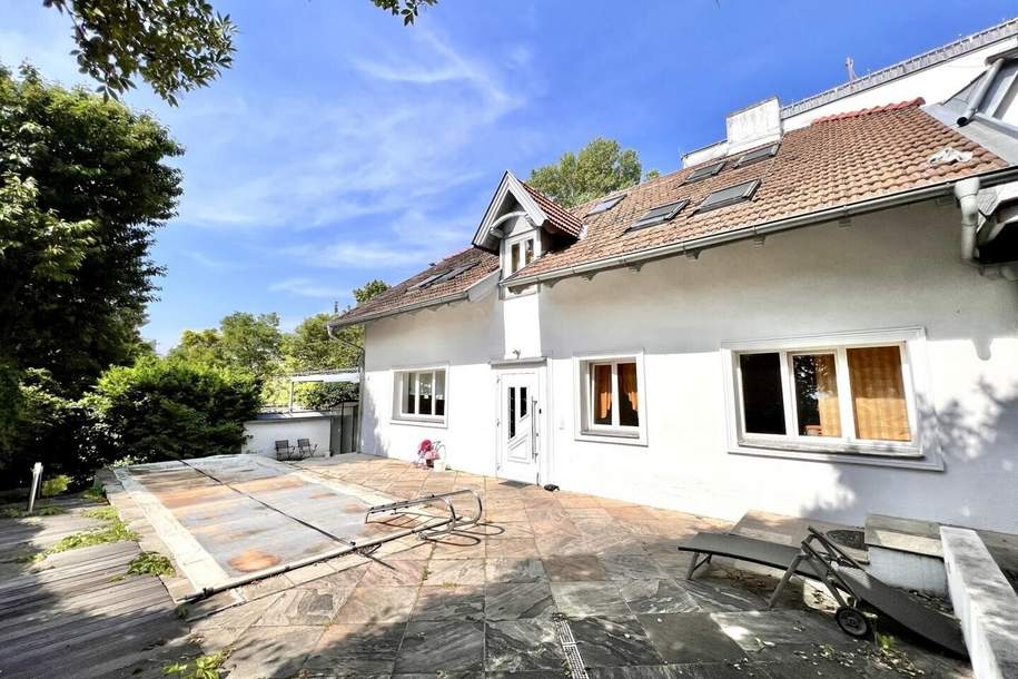 360° TOUR // REPRÄSENTATIVES EINFAMILIENHAUS mit POOL &amp; sonnigem GARTEN, Haus-kauf, 3.600.000,€, 1190 Wien 19., Döbling
