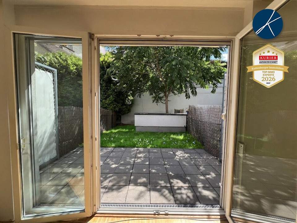 neuwertige 2-Zimmer-Wohnung mit Garten und Pkw-Stellplatz