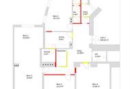 1010! Klimatisierte Bürofläche mit kleinem Balkon in repräsentativem Altbau am Rudolfsplatz!