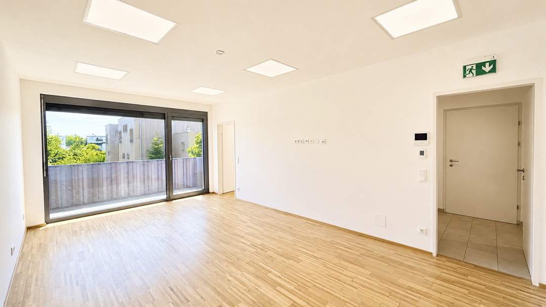 Klagenfurt - St.Veiter Straße: 3-ZI Wohnung mit Deckenbeleuchtung im Office Style & Balkon