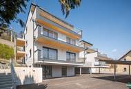 Moderne Wohnhausanlage: Westbalkon, Parkplatz optional