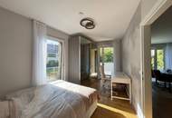 Hochwertig möblierte Luxuswohnung in Bestlage! 3 Zimmer | Überdachter Balkon | Tiefgaragenplatz inklusive| Blick ins Grün | Zwichen Bahnhof und Innenstadt gelegen